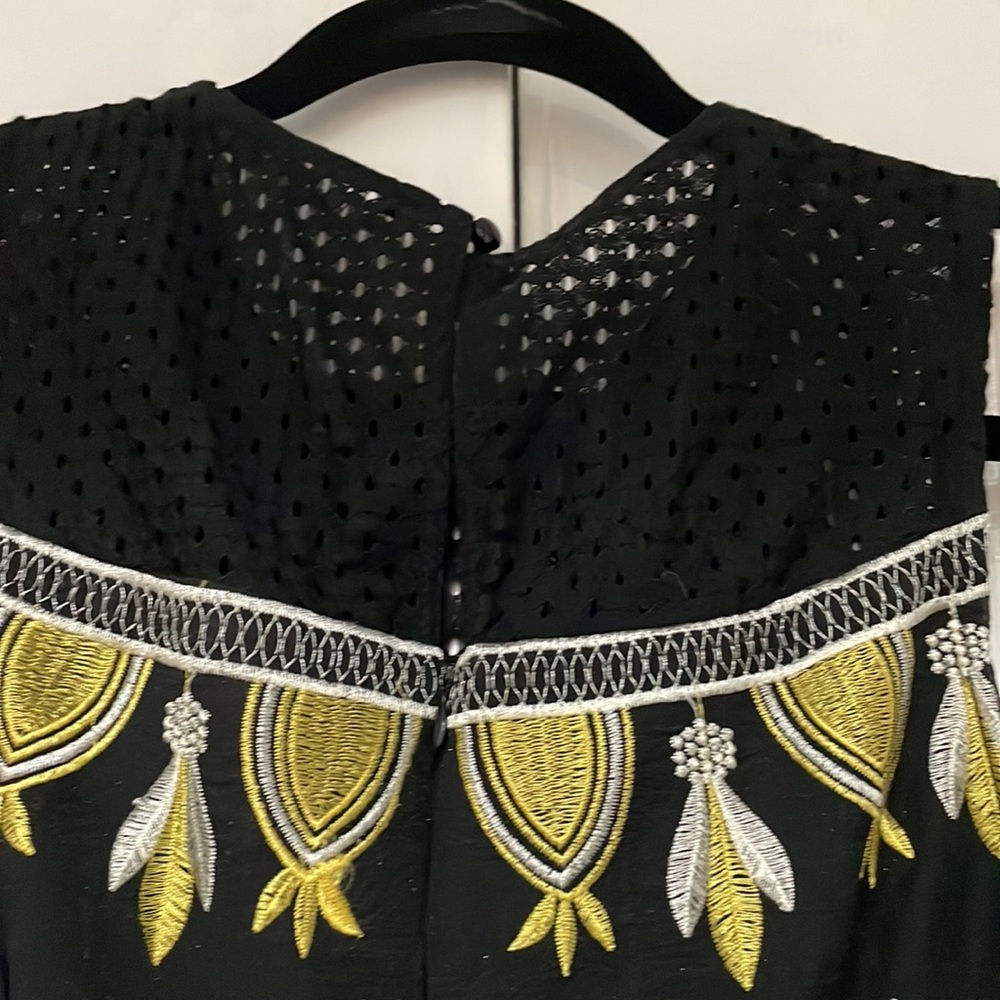 Embroidered Mini Dress - Picture 6 of 6